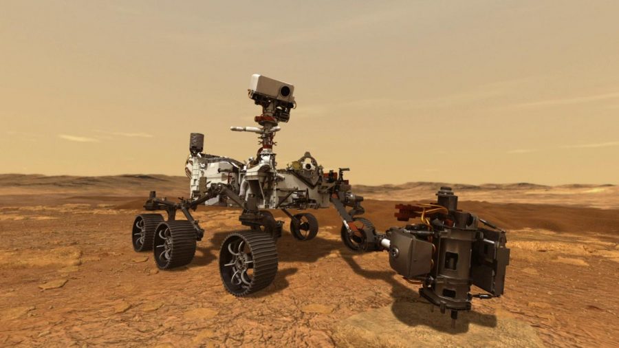 The Mars Rover, Perseverance.