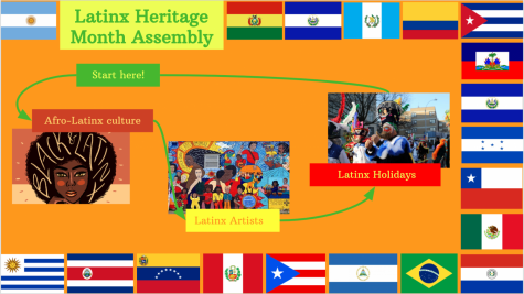 Diversity Councils Latinx Heritage Month virtual assembly. 