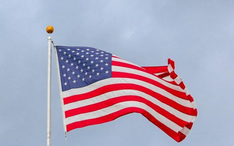 The American flag waving in the wind. Photo by Element5 Digital from Pexels, Free to Use. 