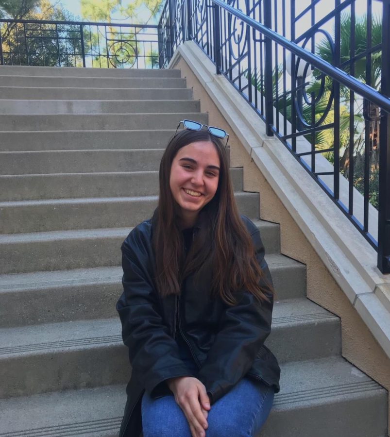 Student+Body+President+Maria+Dilbeck+found+a+lot+to+smile+about+during+the+first+spirit+week+on+campus+in+two+years%2C+a+product+of+her+hard+work+and+leadership.