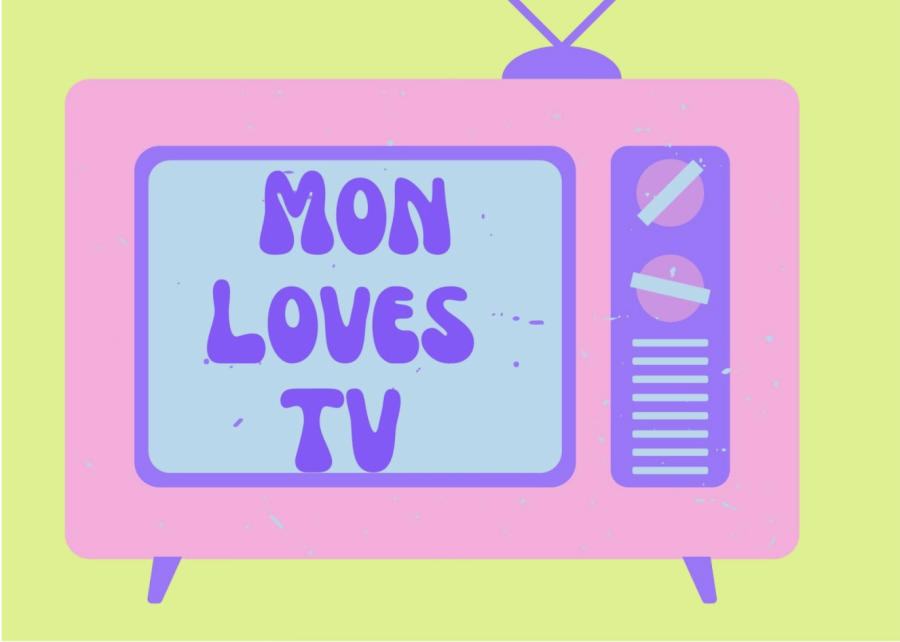Television set graphic for Mon Loves TV created by Monica Zepeda 24. 