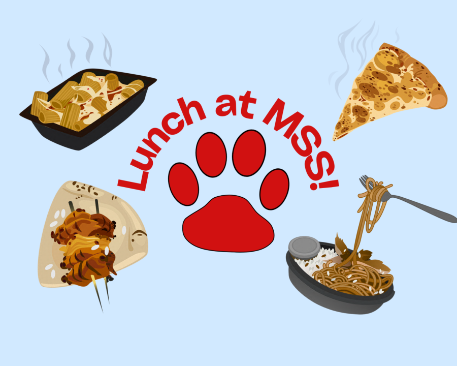 Rachael Yoon 24 provides an insight into the school lunches at Mayfield! Graphic designed by Jordan Steele 26