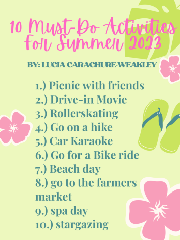 10 Must Do Activities for Summer
