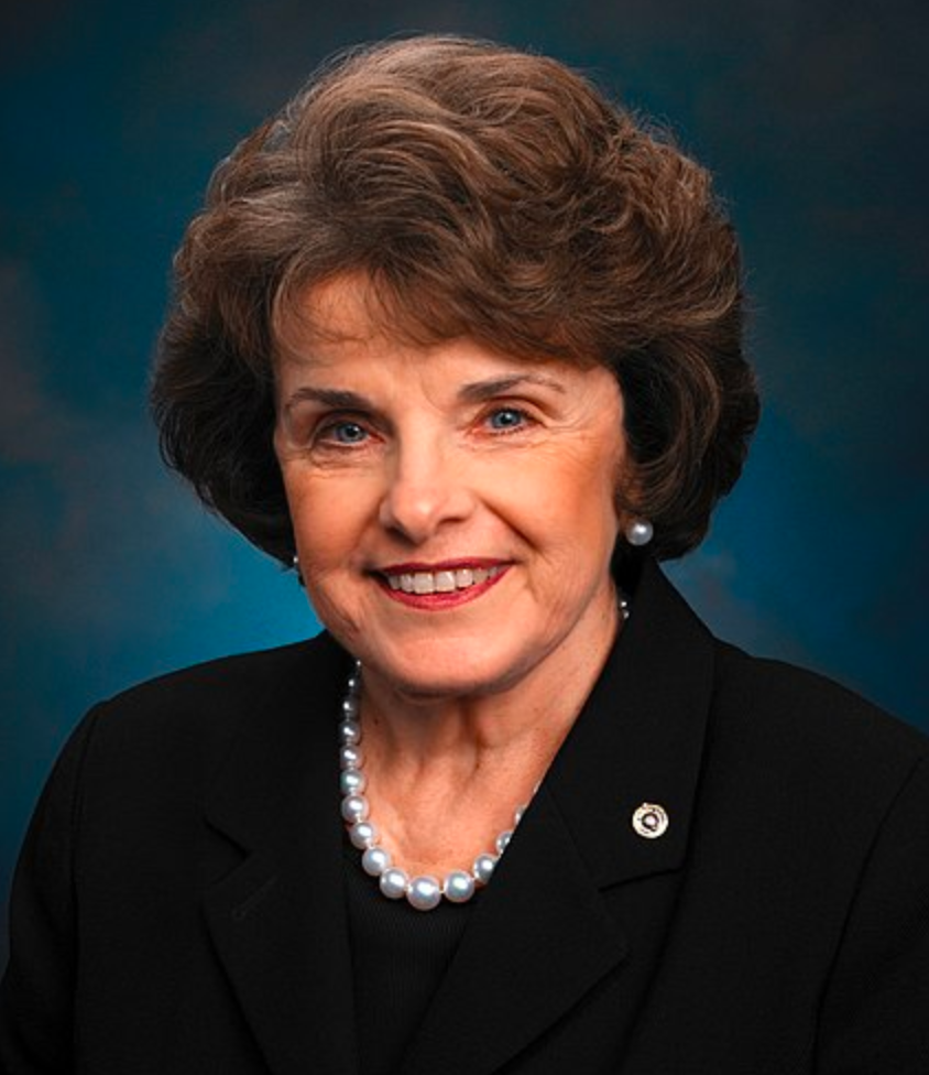 Dianne Feinstein, oldest sitting Senator and inspiration to all, dies at age 90. (Photo Credit: Biographical Directory of the United States Congress) 