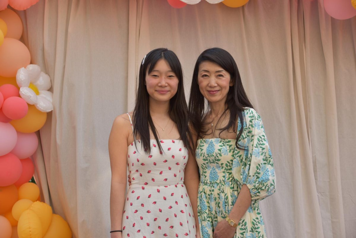 Amy Tanaka '25 and her mother Akiko Tanaka