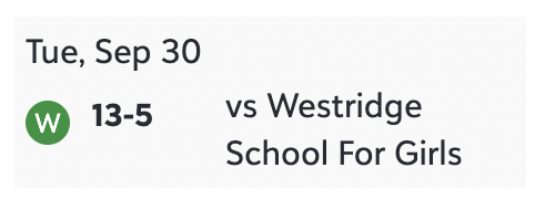 Mayfield Minute: Varsity Tennis Defeats Westridge