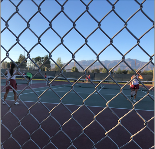 Mayfield Minute: Varsity Tennis Triumphs Over Rosmead High School