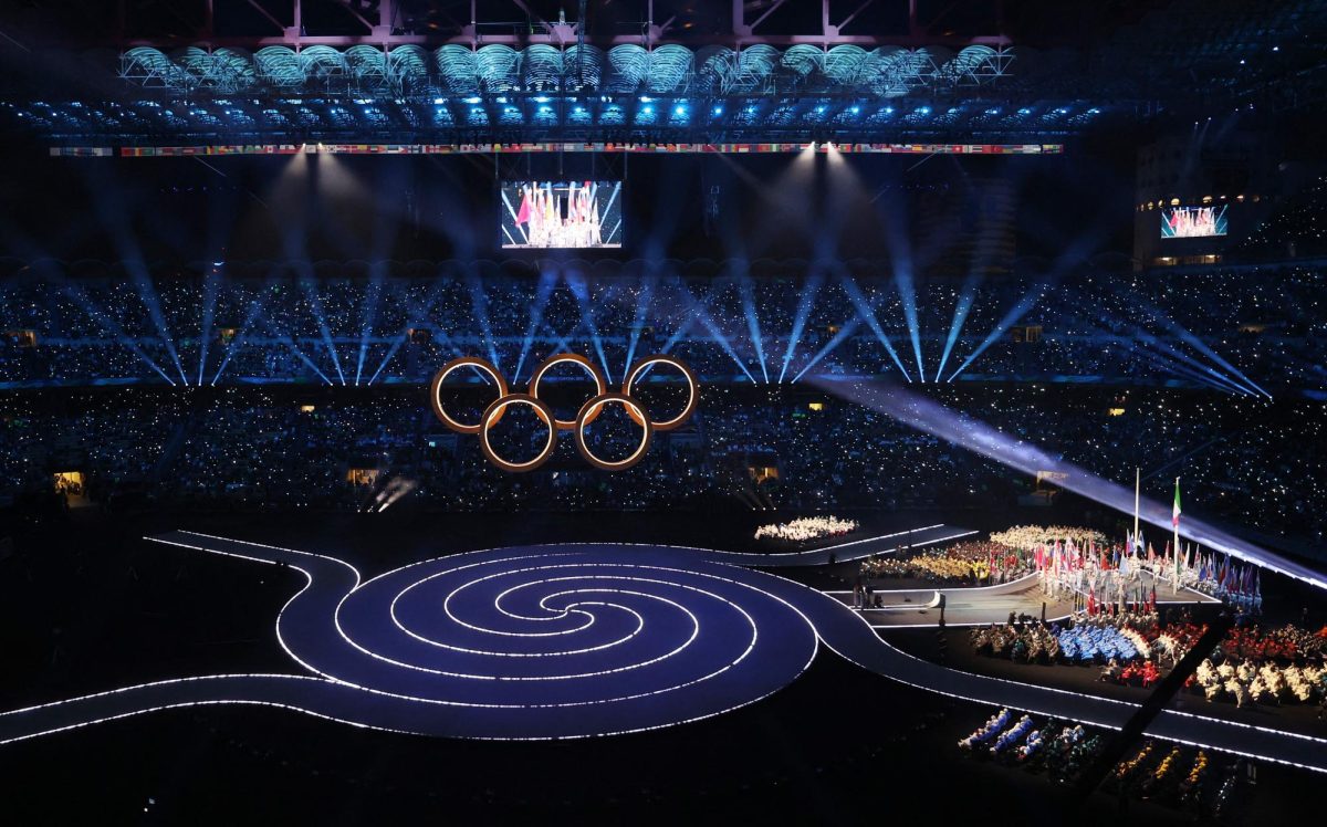 Milano Cortina 2026 Olympics - Opening Ceremony - San Siro Stadium, Milan, Italy - February 06, 2026. General view after the athletes parade during the opening ceremony REUTERS/Mike Segar